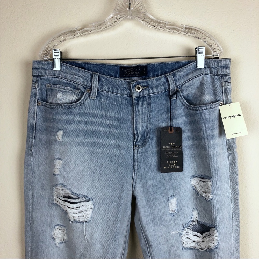 [Lucky Brand] Siena Slim Boyfriend Jean - 10 / 30 - Picture 2 of 8